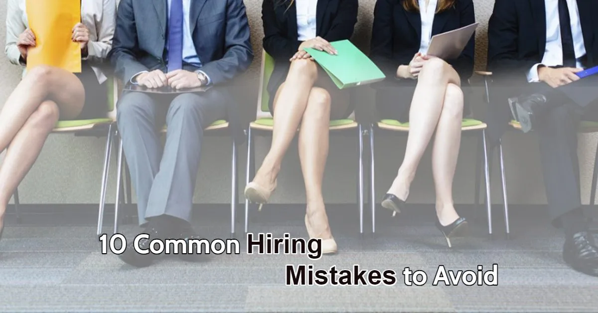 10 Common Hiring Mistakes to Avoid During the Recruitment Process